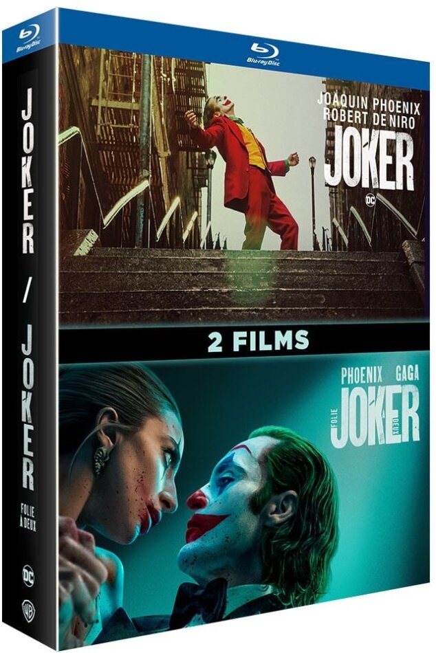 Joker (2019) / Joker: Folie à Deux (2024) - 2 Films 2 Blu-ray