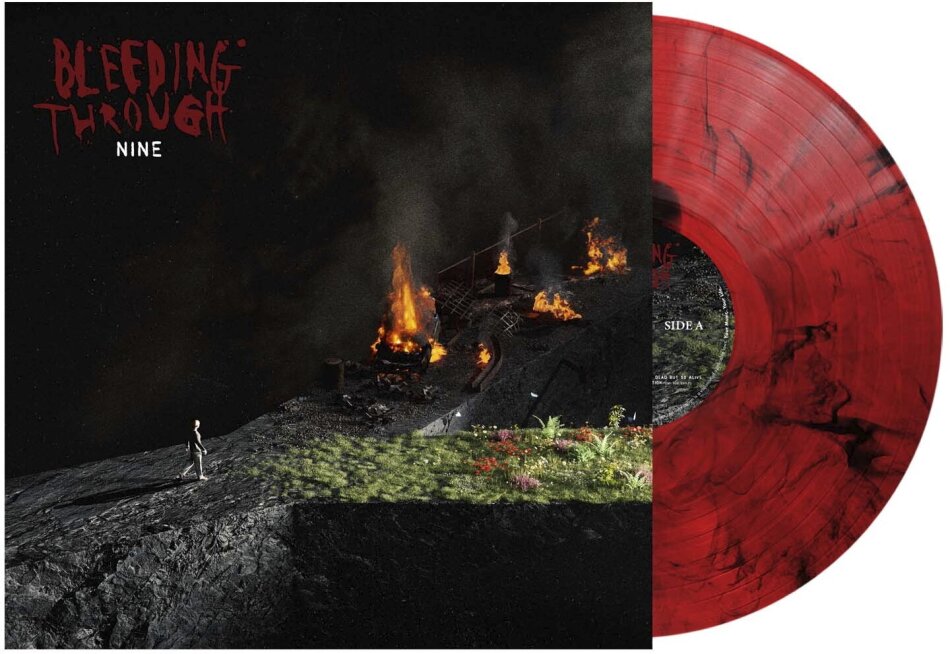 Bleeding Through - Nine Red with Black Smoke Vinyl, LP