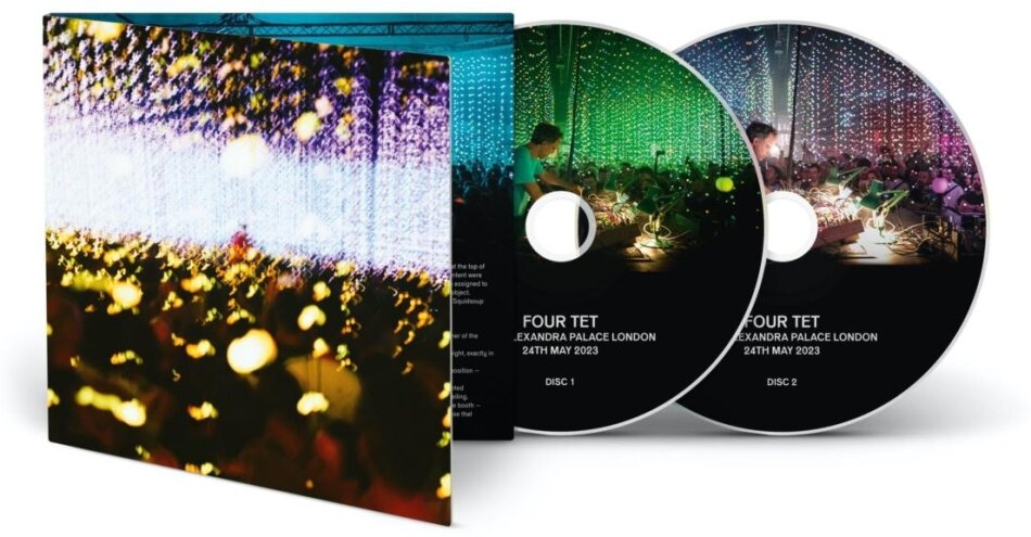 Four Tet - Live At Alexandra Palace London, 24th May 2023 2 CDs