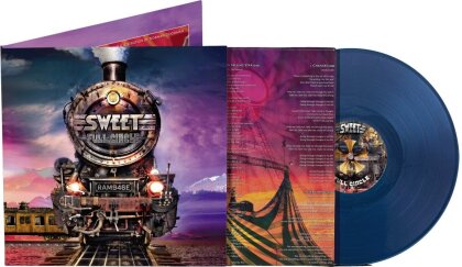 Sweet - Full Circle (2025 Reissue, &Eacute;dition Limit&eacute;e, Ocean Blue Vinyl, LP)