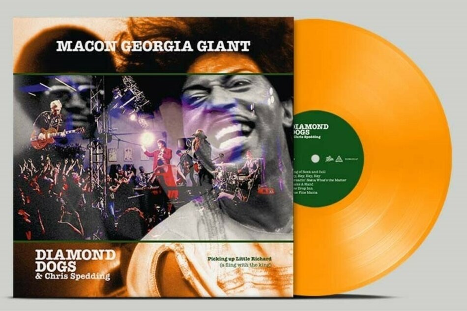 Chris Spedding & Diamond Dogs - Macon Georgia Giants Limited Edition, Orange Vinyl, LP