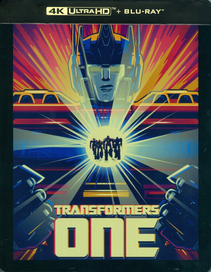 Transformers One (2024) Édition Limitée, Steelbook, 4K Ultra HD + Blu-ray