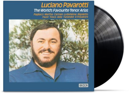 Luciano Pavarotti - The World's Favourite Tenor Arias (2025 Reissue, Decca, LP)