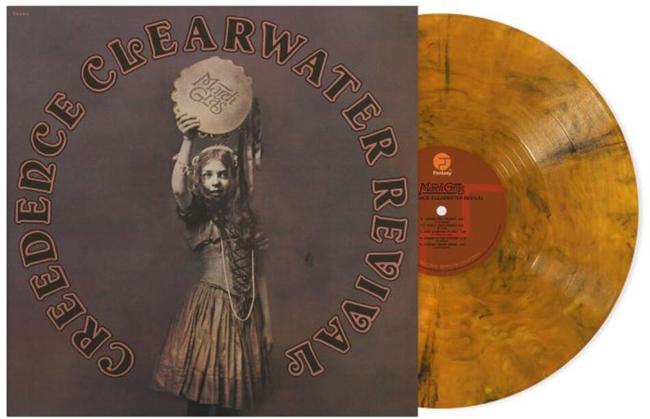 Creedence Clearwater Revival - Mardi Gras 2025 Reissue, Concord Records, Tiger Eye Vinyl, LP