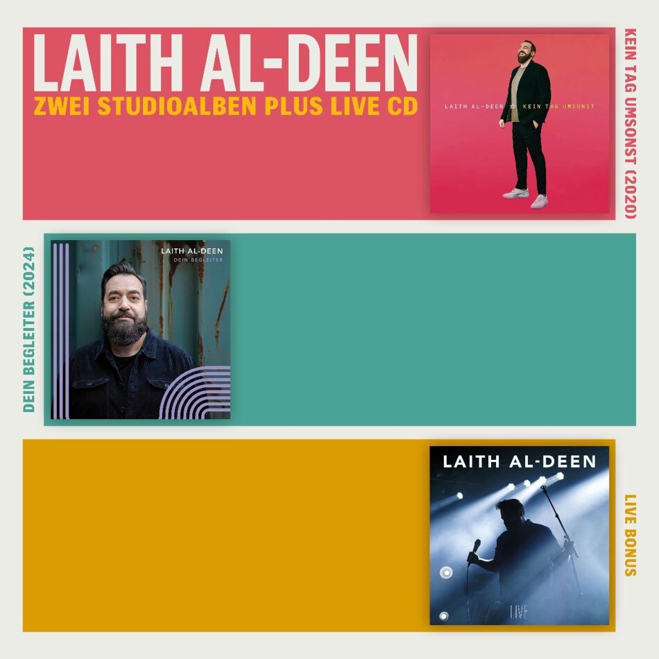 Laith Al-Deen - Dein Begleiter & Kein Tag Umsonst / Live 3 CD