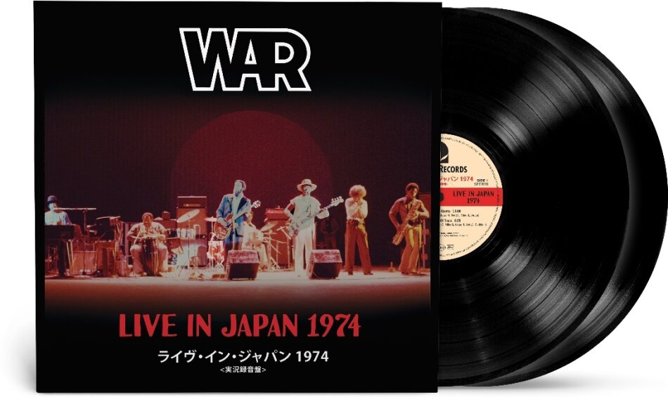 War - Live in Japan 1974 Rhino, 2 LPs