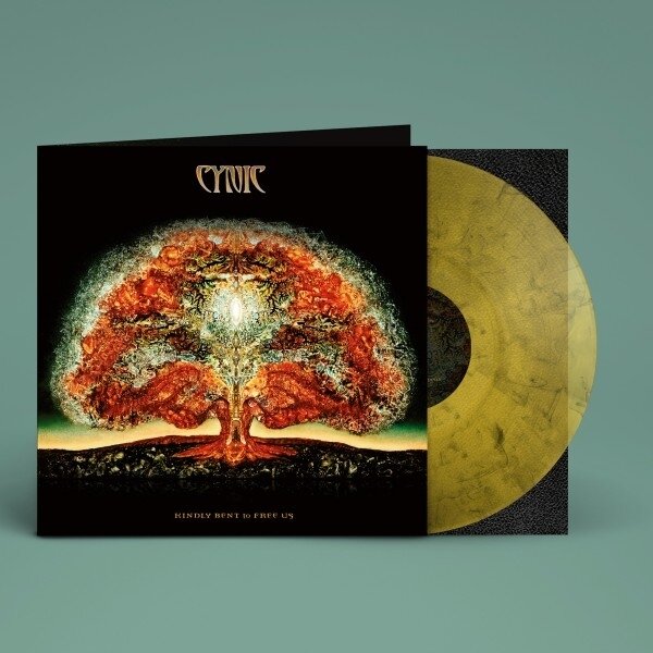 Cynic - Kindly Bent To Free Us 2025 Reissue, Svart Records, Gatefold, Limited Edition, Yellow/Black Smoke Vinyl, LP