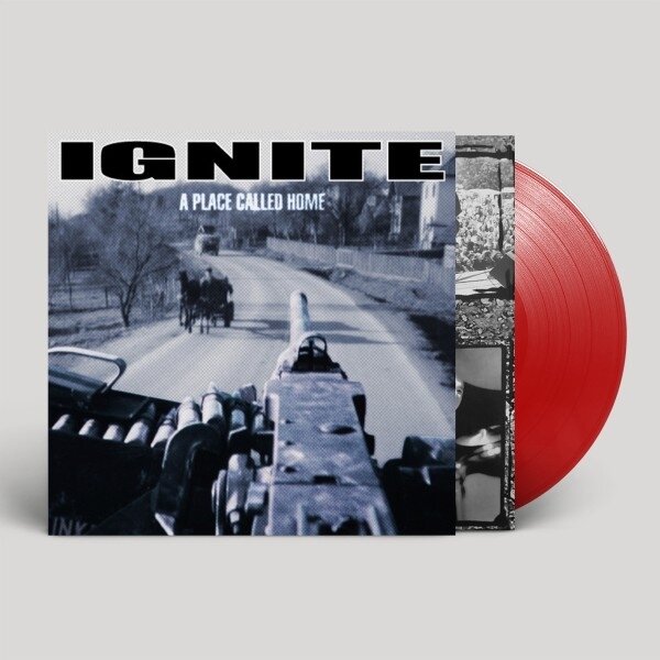 Ignite - A Place Called Home 2025 Reissue, Svart Records, Limited Edition, Transparent Red Vinyl, LP