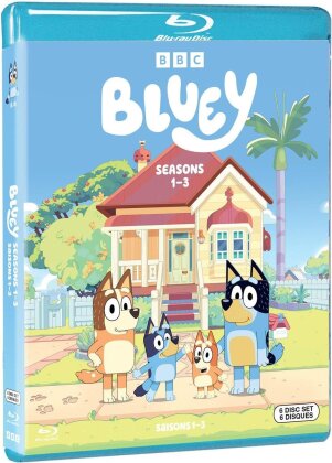 Bluey - Seasons 1-3 (BBC, 6 Blu-rays)