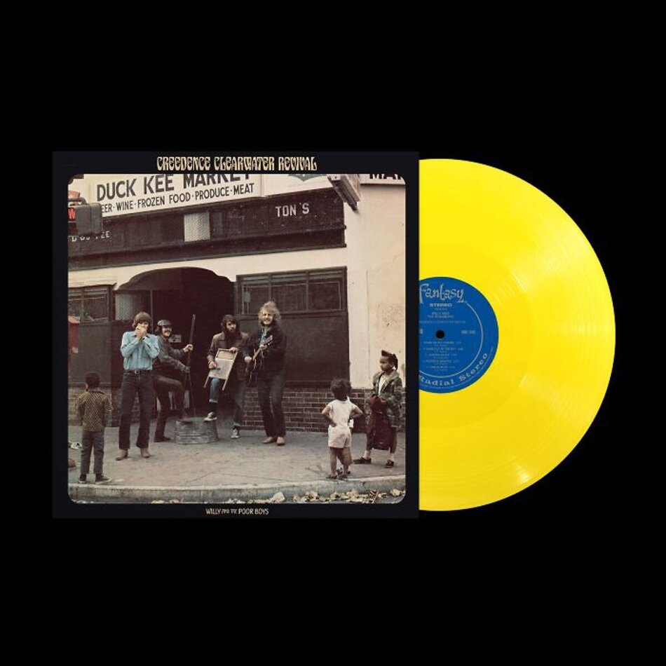 Creedence Clearwater Revival - Willy & The Poor Boys 2025 Reissue, Craft Recordings, Opaque Canary Yellow Vinyl, LP