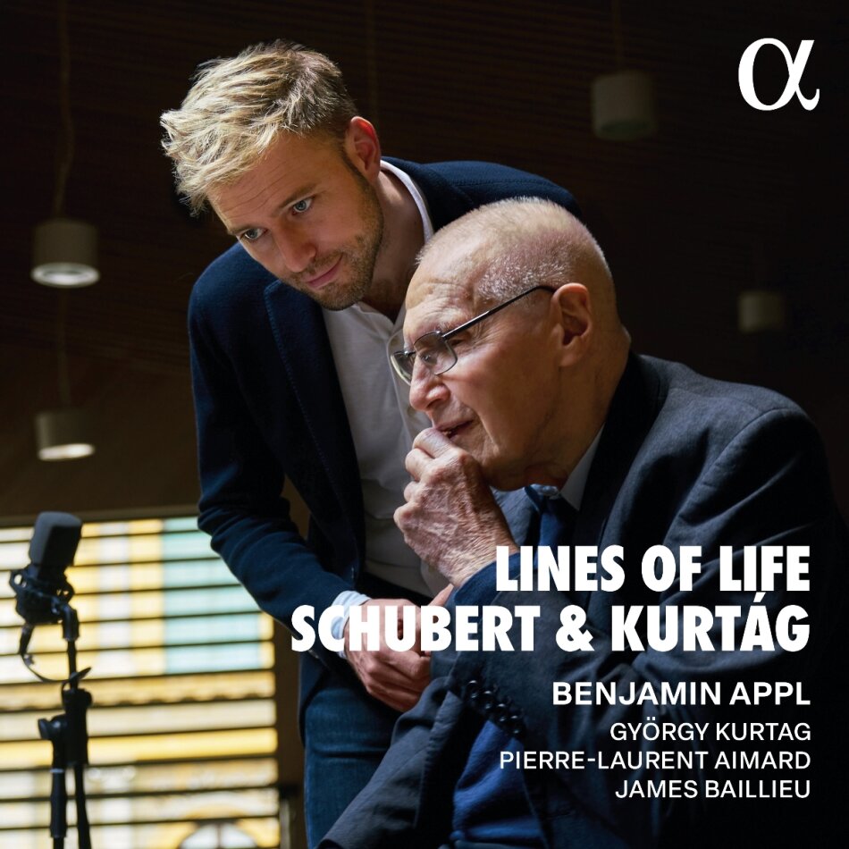 György Kurtág (*1926), Johannes Brahms (1833-1897), Franz Schubert (1797-1828) & Benjamin Appl - Lines Of Life