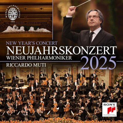 Riccardo Muti & Wiener Philharmoniker - Neujahrskonzert 2025 (2 CDs)