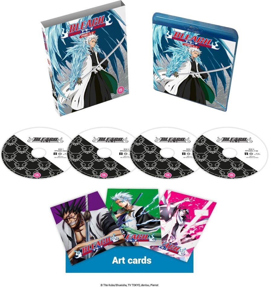 Bleach - Part 3: Episodes 56-83 Limited Standard Edition, 4 Blu-ray