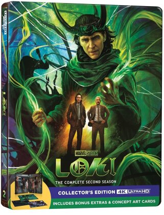 Loki - Season 2 (Limited Collector's Edition, Steelbook, 2 4K Ultra HDs)