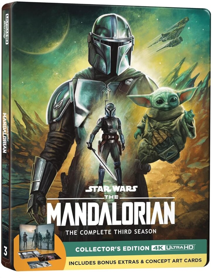 The Mandalorian - Season 3 Limited Collector's Edition, Steelbook, 2 4K Ultra HDs