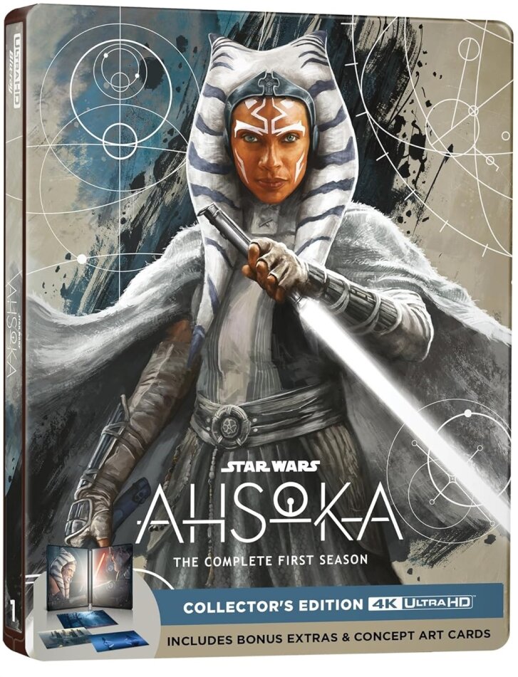 Ahsoka - Season 1 Limited Collector's Edition, Steelbook, 2 4K Ultra HDs