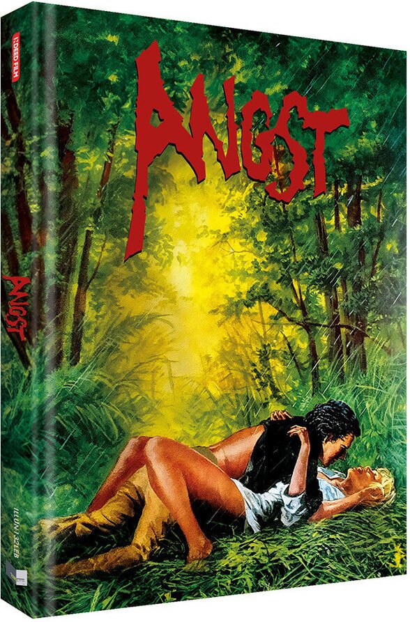 Angst (1983) Cover B, Limited Collector's Edition, Mediabook, Remastered, Uncut, Blu-ray + DVD