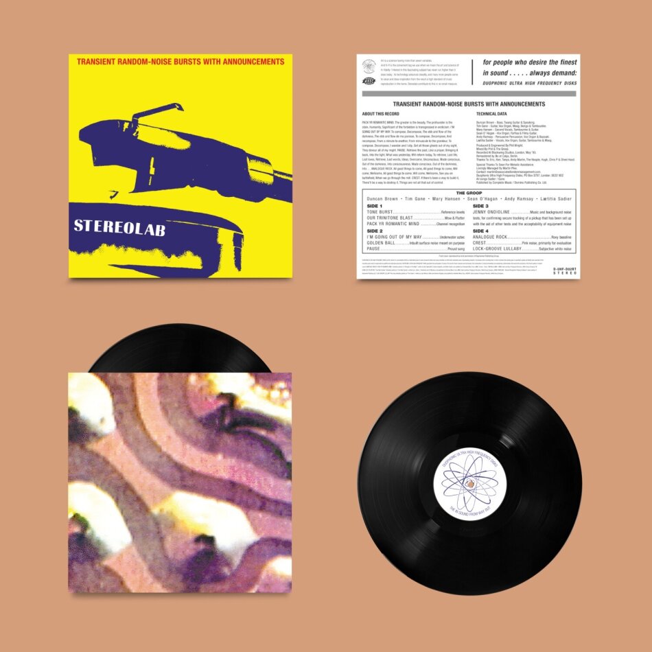 Stereolab - Transient Random-Noise Bursts With Announcements 2025 Reissue, Remastered, 2 LPs