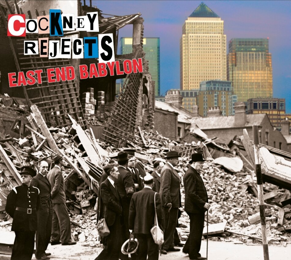 Cockney Rejects - East End Babylon 2025 Reissue, Clear Vinyl, LP