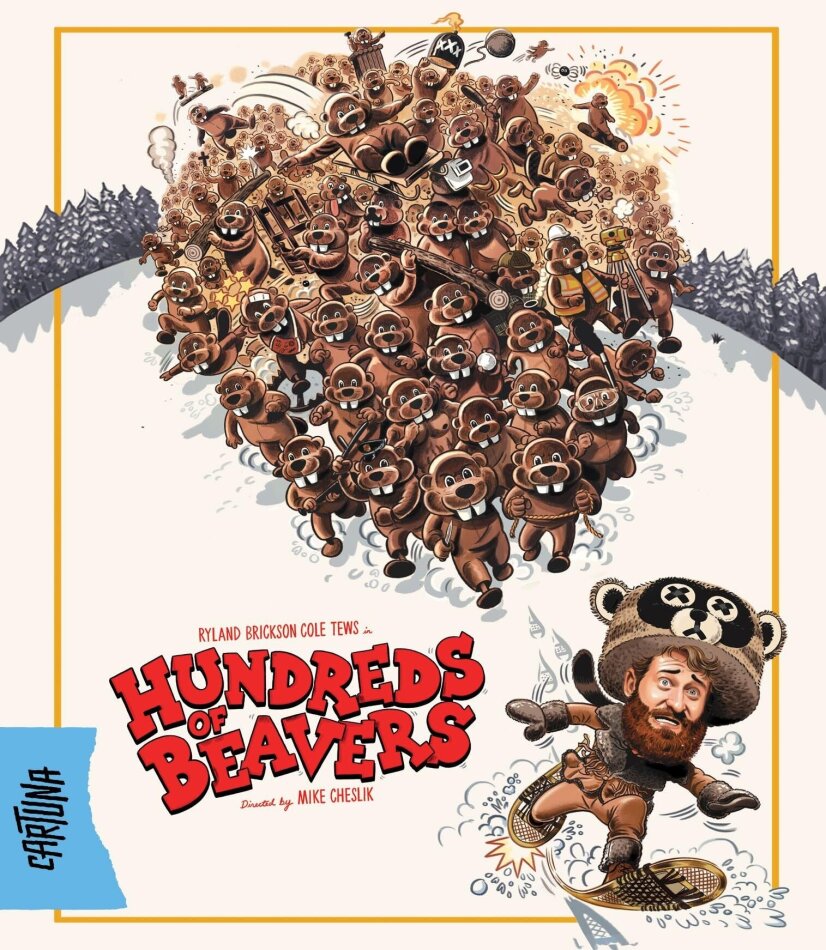 Hundreds of Beavers (2022) n/b, 2 Blu-ray