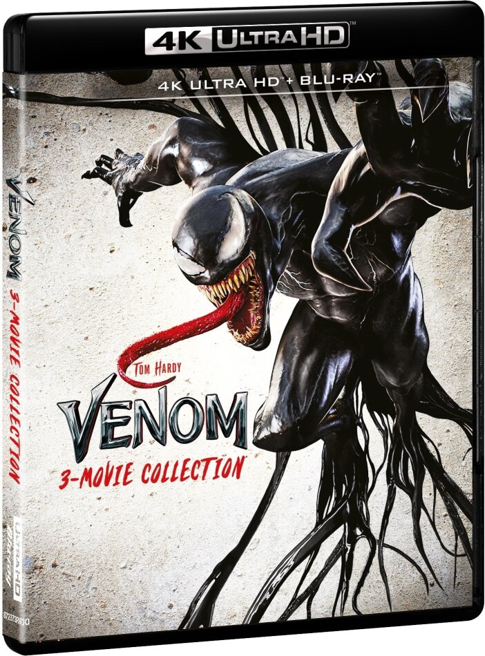 Venom: 3-Movie Collection - Venom (2018) / Venom: La furia di Carnage (2021) / Venom: The Last Dance (2024) 3 4K Ultra HDs + 3 Blu-ray