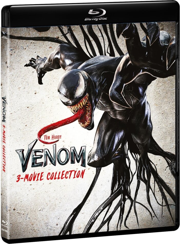 Venom: 3-Movie Collection - Venom (2018) / Venom: La furia di Carnage (2021) / Venom: The Last Dance (2024) 3 Blu-rays