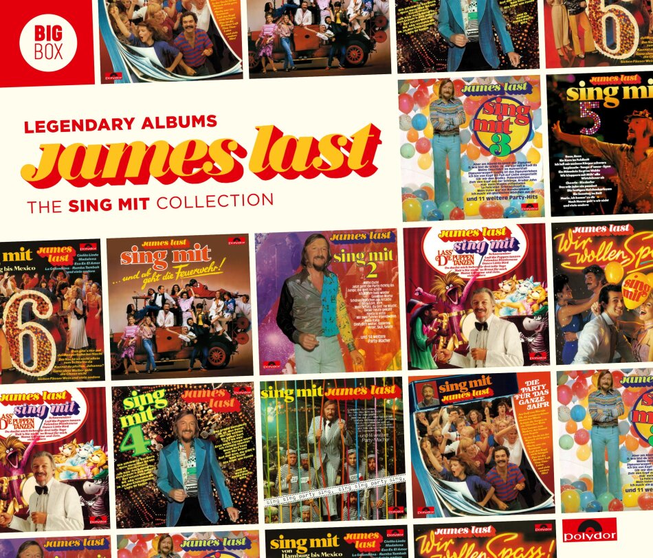 James Last - BIG BOX - The Sing mit Collection 5 CDs