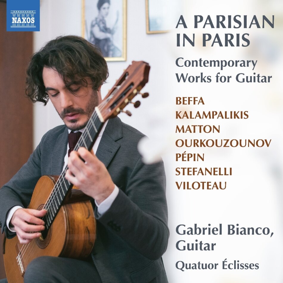 Quatuor Eclisses, Karol Beffa (*1943), Kalampalikis, Matton, … - Parisian In Paris - Contemporary Works For Guitar