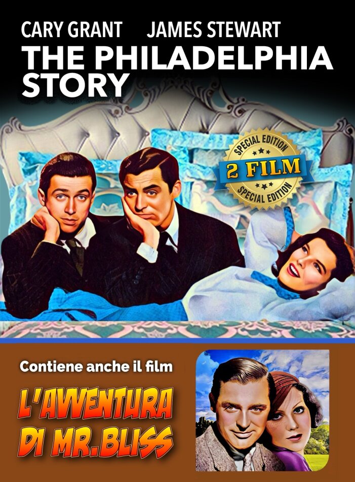 The Philadelphia Story (1940) / L'avventura di Mr. Bliss (1936) - 2 Film n/b, Edizione Speciale