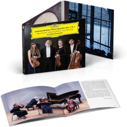Maria Nowak, Katarzyna Budnik-Galanzka, Johannes Brahms (1833-1897) & Krystian Zimerman - Piano Quartets Nos. 2 & 3