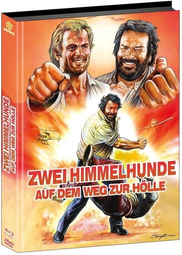 Zwei Himmelhunde auf dem Weg zur Hölle (1972) Cover A, Wattiert, Limited Edition, Mediabook, Blu-ray + DVD