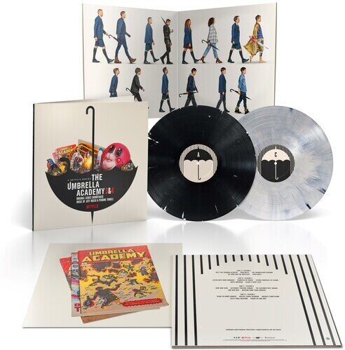 Jeff Russo & Perrine Virgile - Umbrella Academy 3 & 4 - OST Lakeshore Records, Limited Edition, Colored, 2 LPs