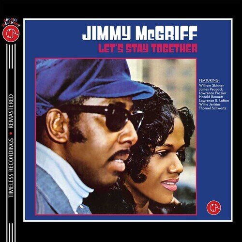 Jimmy McGriff - Let's Stay Together 160 Gramm, 2024 Reissue, Unidisc Records, Édition Limitée, Violet Vinyl, LP