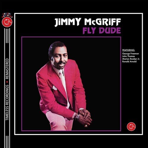 Jimmy McGriff - Fly Dude 2024 Reissue, Unidisc Records, 160 Gramm, Édition Limitée, Red Vinyl, LP