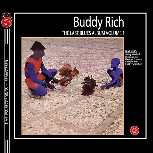 Buddy Rich - Last Blues Album Vol 1 2024 Reissue, Unidisc Records, 160 Gramm, Édition Limitée, Pink Clear Vinyl, LP