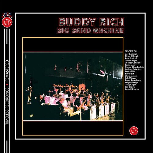 Buddy Rich - Big Band Machine 2024 Reissue, Unidisc Records, 160 Gramm, Limited Edition, Pink Clear Vinyl, LP
