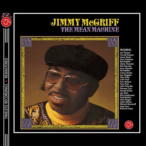 Jimmy McGriff - Mean Machine 2024 Reissue, Unidisc Records, 160 Gramm, Limited Edition, Yellow Vinyl, LP