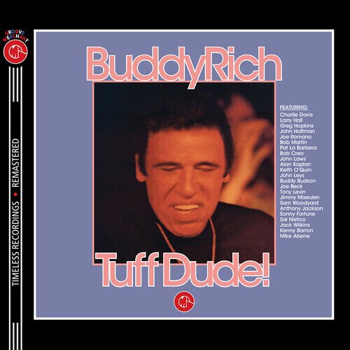 Buddy Rich - Tuff Dude! 2024 Reissue, Unidisc Records, 160 Gramm, Édition Limitée, Orange/Pink/Clear Vinyl, LP