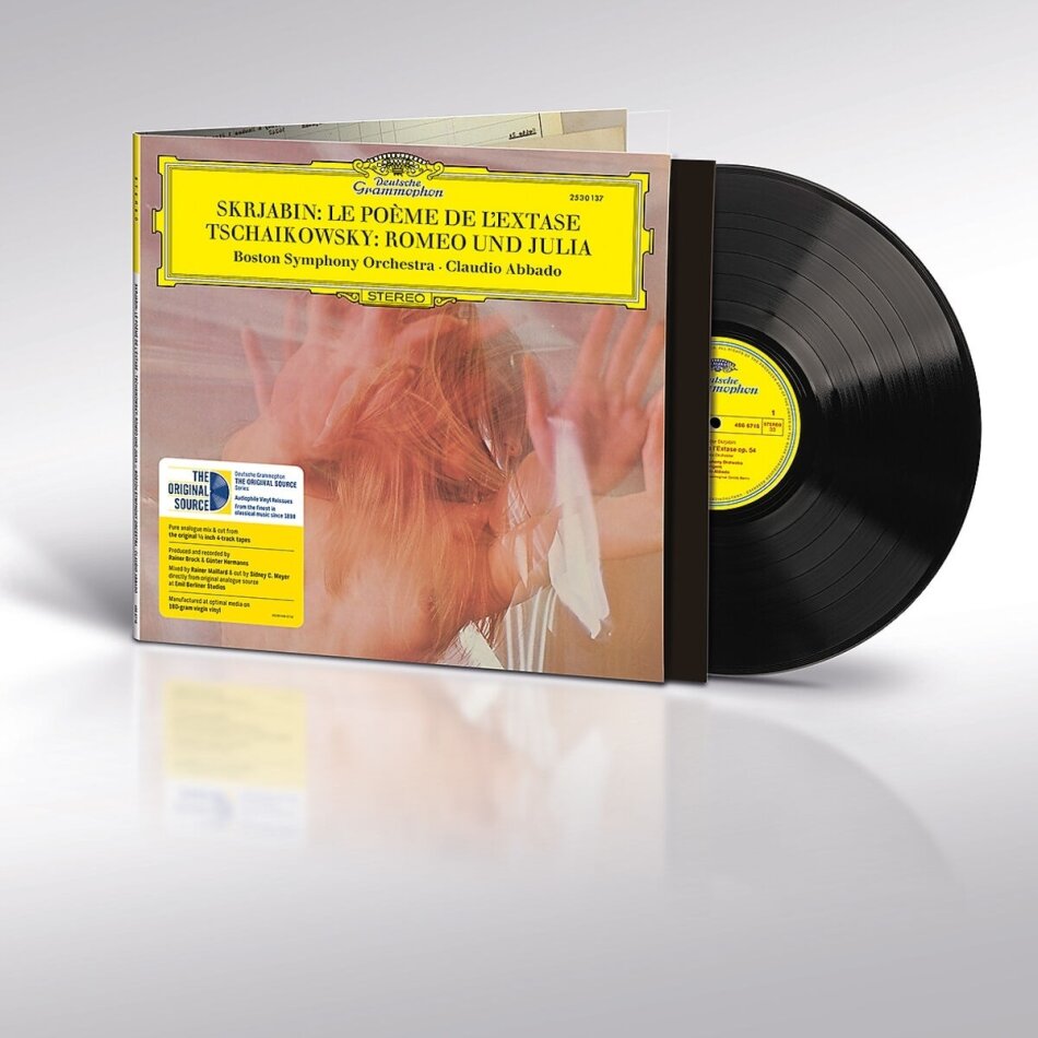 Alexander Scriabin (1872-1915), Peter Iljitsch Tschaikowsky (1840-1893), Claudio Abbado & Boston Symhony Orchestra - Poeme de l'Extase / Romeo und Julia The Original Source Series, 2025 Reissue, LP