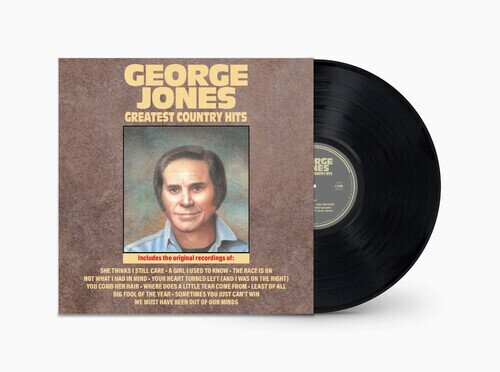 George Jones - Greatest Country Hits 2025 Reissue, Curb Records, LP