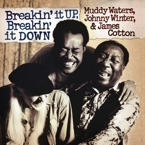 Johnny Winter, James Cotton & Muddy Waters - Breakin' It Up Breakin' It Down 2025 Reissue, Friday Music Two, Gold Colored Vinyl, 2 LPs