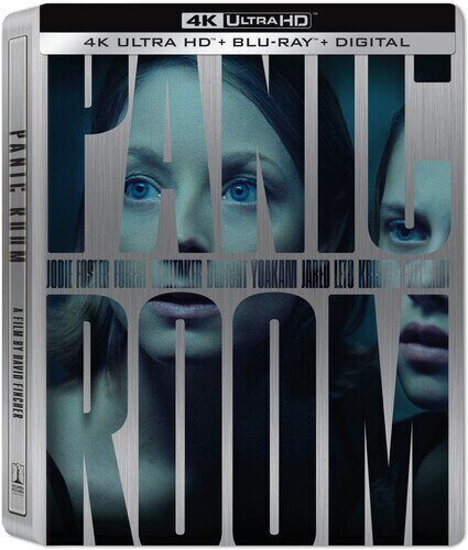 Panic Room (2002) Édition Limitée, Steelbook, 4K Ultra HD + Blu-ray