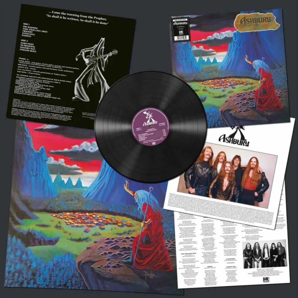 Ashbury - Endless Skies 2025 Reissue, High Roller Records, LP