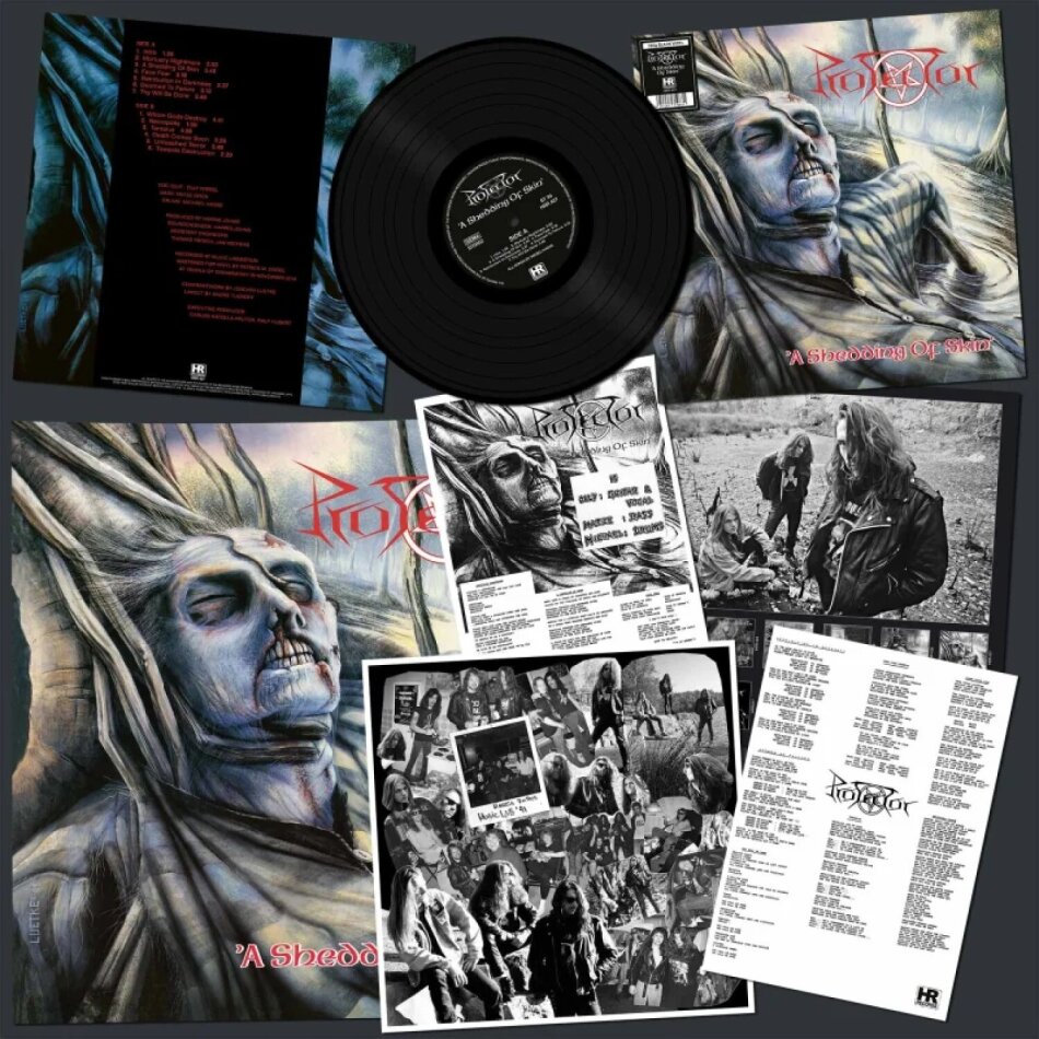 Protector - A Shedding Of Skin 2025 Reissue, High Roller Records, LP