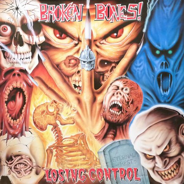 Broken Bones - Losing Control 2025 Reissue, Clear Vinyl, LP