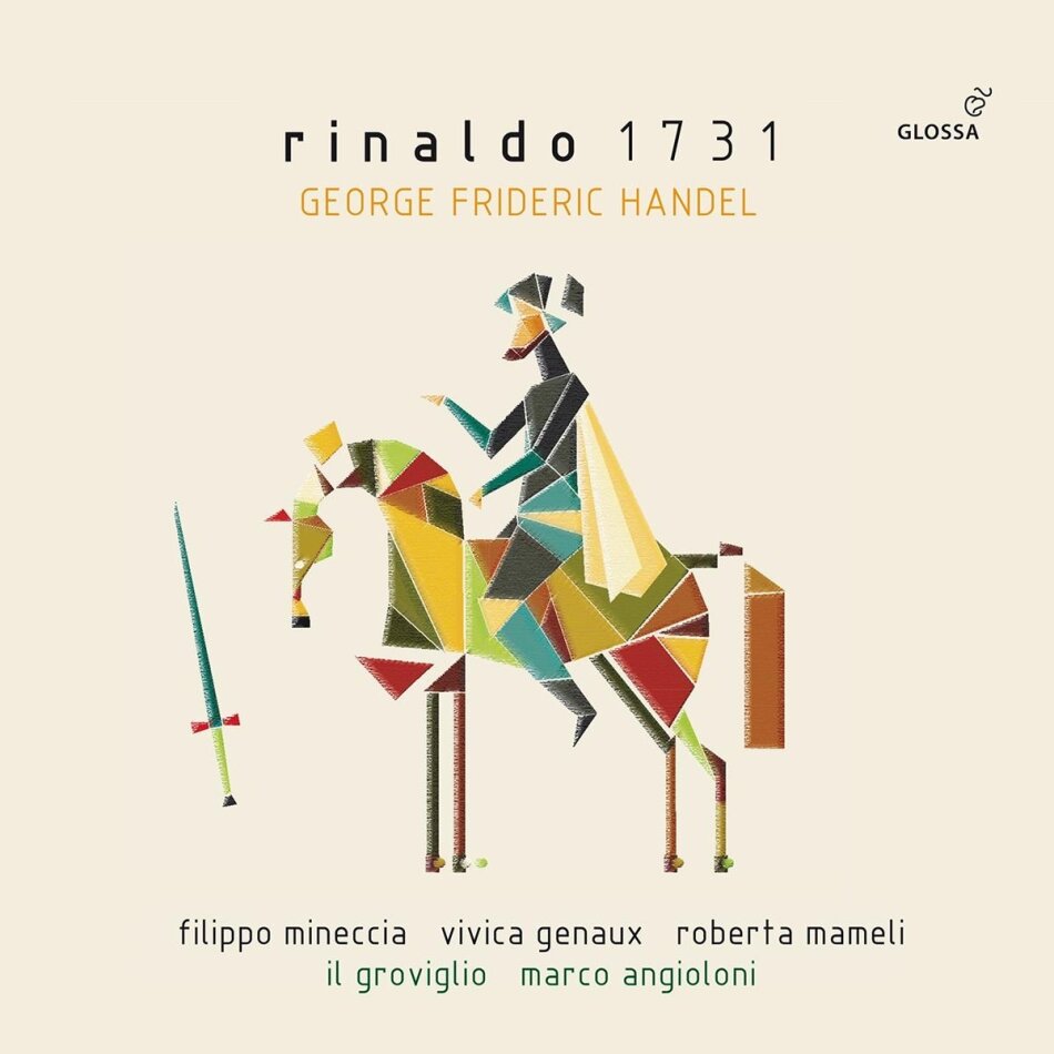 Roberta Mameli, Vivica Genaux, Marco Angioloni, Il Groviglio & Georg Friedrich Händel (1685-1759) - Rinaldo (1731) 3 CD