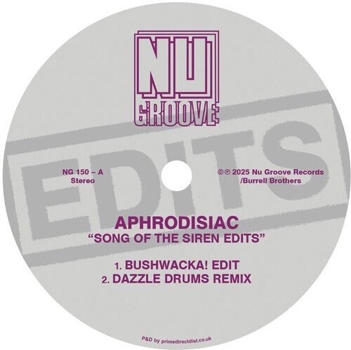 Aphrodisiac - Song Of The Siren Edits 12" Maxi