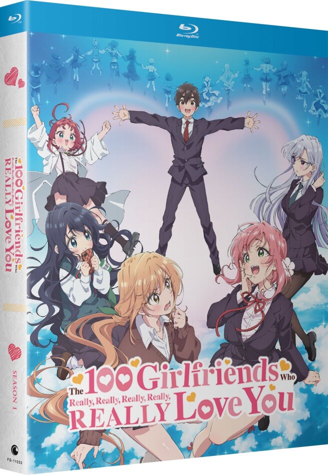 The 100 Girlfriends Who Really, Really, Really, Really, Really Love You - Season 1 2 Blu-rays