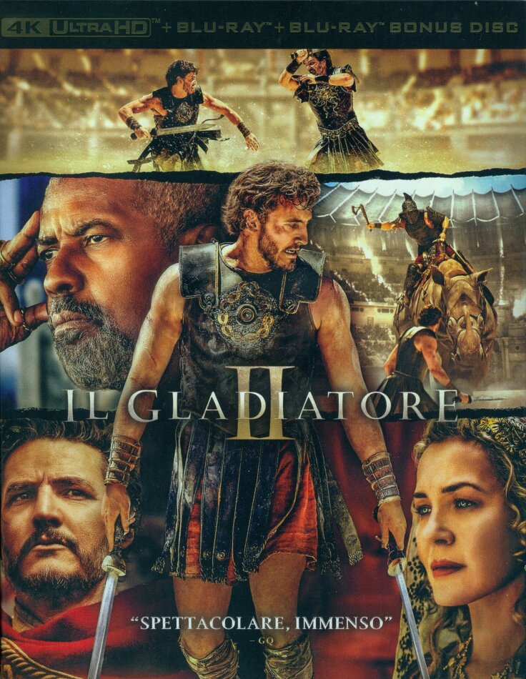 Il Gladiatore 2 (2024) 4K Ultra HD + 2 Blu-ray