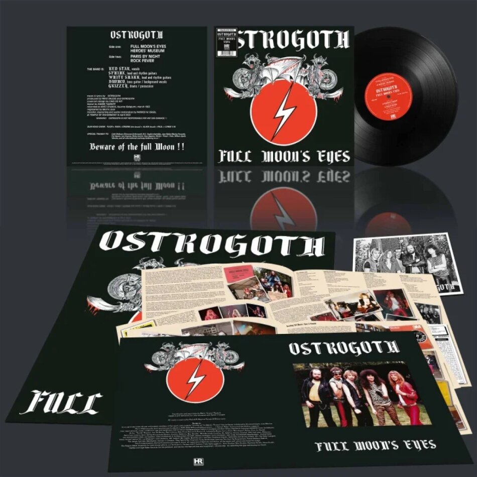 Ostrogoth - Full Moon's Eyes 2025 Reissue, High Roller Records, LP